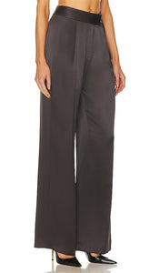 The Sei Wide Leg Trouser in Charcoal