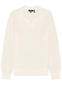 Theory Briody Sweater in Ivory - Pull Theory Briody en ivoire - Theory Briody 象牙色毛衣 - Theory Briody Pullover in Elfenbein - Theory Briody 스웨터 아이보리 색상 - Maglione Briody Theory in avorio