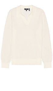 Theory Briody Sweater in Ivory - Pull Theory Briody en ivoire - Theory Briody 象牙色毛衣 - Theory Briody Pullover in Elfenbein - Theory Briody 스웨터 아이보리 색상 - Maglione Briody Theory in avorio