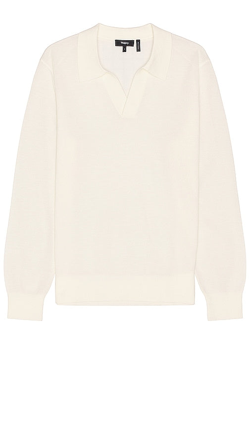 Theory Briody Sweater in Ivory - Pull Theory Briody en ivoire - Theory Briody 象牙色毛衣 - Theory Briody Pullover in Elfenbein - Theory Briody 스웨터 아이보리 색상 - Maglione Briody Theory in avorio