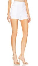 Theory Clean Mini Short in White