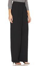 Theory Double Pleat Pant in Black