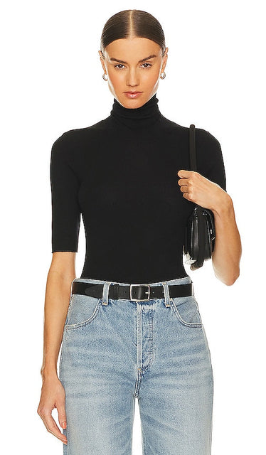 Theory Leenda B Sweater in Black - Theory - Pull Leenda B en noir - Theory Leenda B 黑色毛衣 - Theory Leenda B Pullover in Schwarz - Theory Leenda B 스웨터블랙 색상 - Maglione Leenda B di teoria in nero