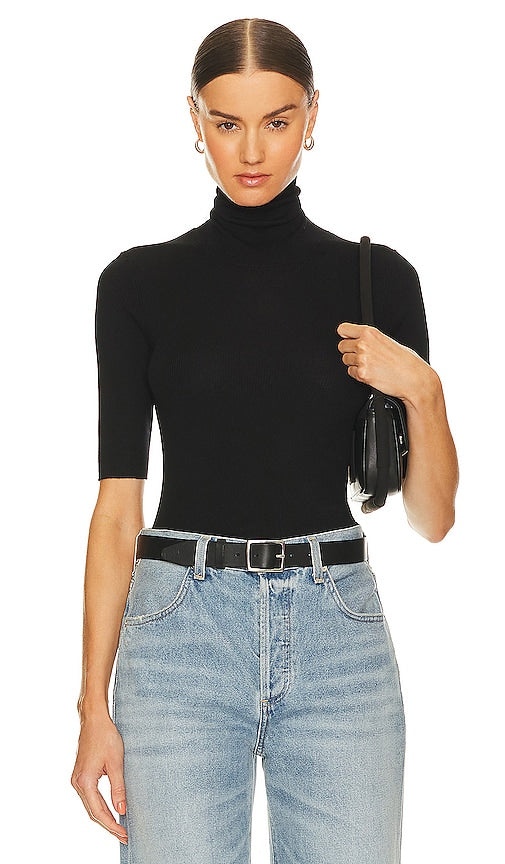 Theory Leenda B Sweater in Black - Theory - Pull Leenda B en noir - Theory Leenda B 黑色毛衣 - Theory Leenda B Pullover in Schwarz - Theory Leenda B 스웨터블랙 색상 - Maglione Leenda B di teoria in nero
