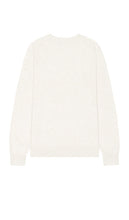 Theory Riland Crew Sweater in Beige