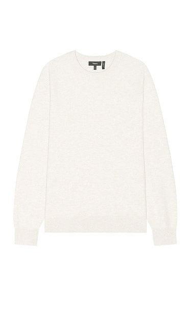 Theory Riland Crew Sweater in Beige - Pull ras du cou Theory Riland en beige - Theory Riland 米色圆领毛衣 - Theory Riland Rundhalspullover in Beige - Theory Riland 크루 스웨터베이지색 - Maglione girocollo Theory Riland in beige