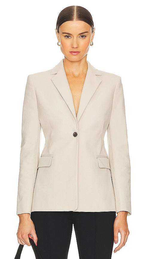 Theory Sculpt Blazer in Tan