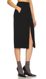 Theory Trouser Skirt in Black