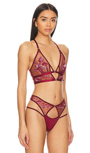 Thistle and Spire Cirsi Bralette in Red