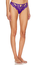 Thistle and Spire Kane Cutout Thong in Purple