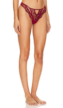 Thistle and Spire Kane Cutout Thong in Red