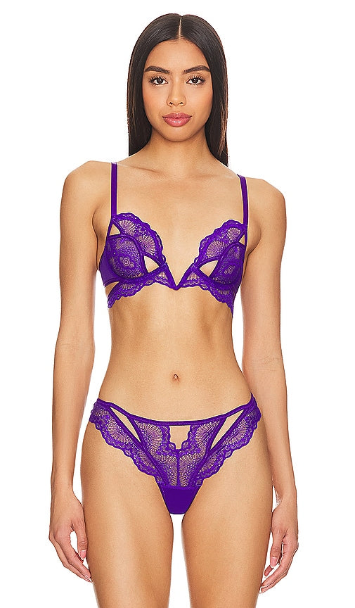 Thistle and Spire Kane V-wire Bra in Purple - Soutien-gorge à armatures en V Thistle and Spire Kane en violet - Thistle and Spire Kane 紫色 V 形线文胸 - Thistle and Spire Kane V-Bügel-BH in Lila - Thistle and Spire Kane V-와이어 브라, 퍼플 색상 - Reggiseno con ferretto a V Thistle e Spire Kane in viola