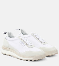 Thom Browne Alumni Trainer suede-trimmed sneakers