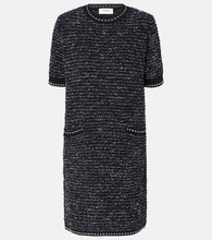 Thom Browne Cotton-blend tweed minidress