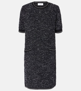 Thom Browne Cotton-blend tweed minidress