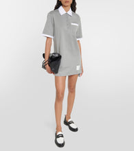 Thom Browne Cotton polo minidress