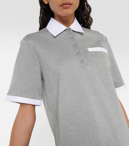 Thom Browne Cotton polo minidress