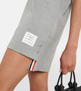 Thom Browne Cotton polo minidress