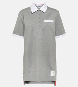 Thom Browne Cotton polo minidress