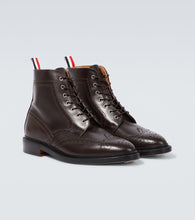 Thom Browne Leather lace-up brogue boots