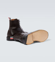 Thom Browne Leather lace-up brogue boots