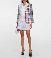 Thom Browne Patchwork cotton blazer