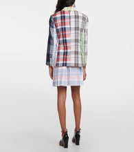 Thom Browne Patchwork cotton blazer