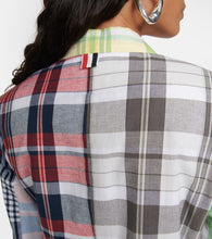 Thom Browne Patchwork cotton blazer