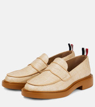 Thom Browne Raffia loafers