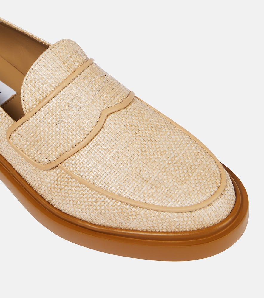 Thom Browne Raffia loafers