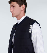 Thom Browne Reversible virgin wool vest