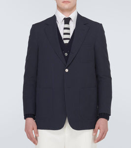 Thom Browne Seersucker wool blazer