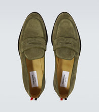 Thom Browne Suede penny loafers
