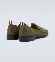 Thom Browne Suede penny loafers