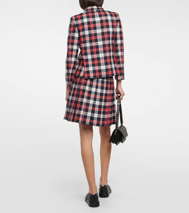 Thom Browne Tartan wool-blend blazer