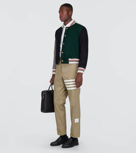 Thom Browne Virgin wool varsity jacket