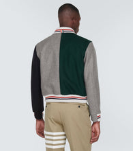 Thom Browne Virgin wool varsity jacket