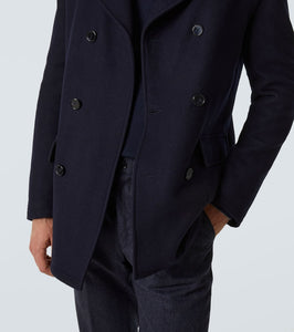 Thom Sweeney Double-breasted peacoat