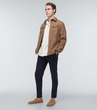 Thom Sweeney Linen, wool, and silk overshirt