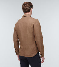 Thom Sweeney Linen, wool, and silk overshirt