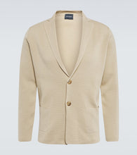 Thom Sweeney Single-breasted cotton knit blazer