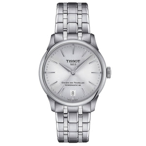 Tissot Chemin des Tourelles Powermatic 80 Silver-Tone Dial Stainless Steel Watch | 34mm | T139.207.11.031.00