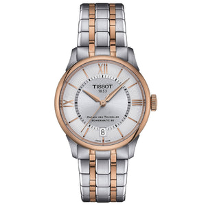 Tissot Chemin des Tourelles Powermatic 80 Silver-Tone Dial Two-Tone Stainless Steel Watch | 34mm | T139.207.22.038.00