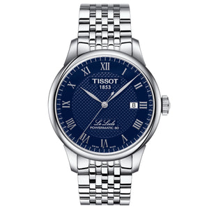 Tissot T-Classic Le Locle Powermatic 80 Stainless Steel Bracelet Watch | 39mm | T0064071104300