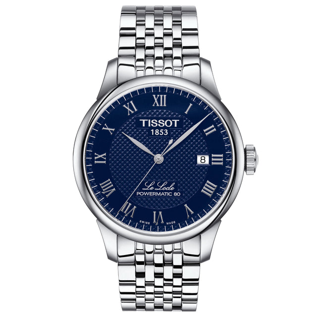 Tissot T-Classic Le Locle Powermatic 80 Stainless Steel Bracelet Watch | 39mm | T0064071104300