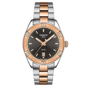 Tissot T-Classic PR 100 Sport Chic Two-Tone Bracelet Watch | 36mm | T1019102206100