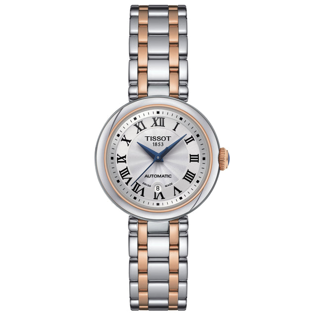 Tissot T-Lady Bellissima Automatic Two-Tone Bracelet Watch | 29mm | T1262072201300