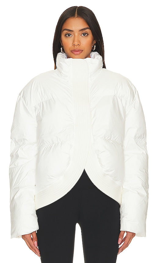 Toast Society Annika Puffer Jacket in Ivory