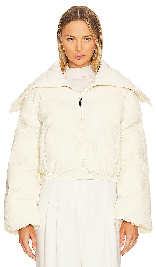Toast Society Iris Puffer in Ivory