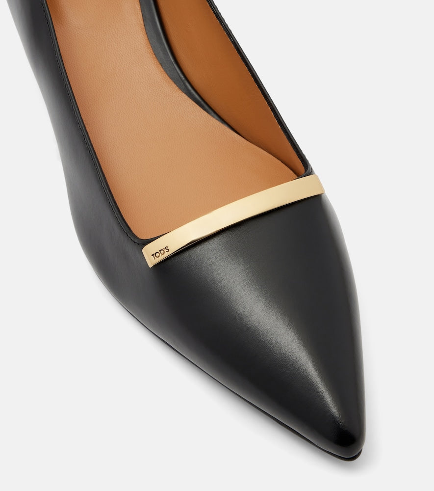 Tod's 40 leather pumps